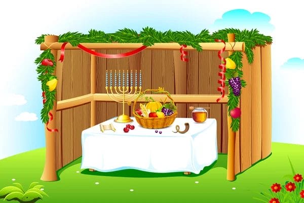 Sukkot program for kids at Clifton Park Chabad