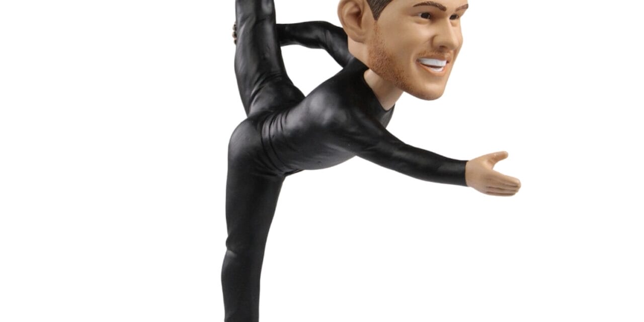 Jewish Olympian skates to bobblehead fandom