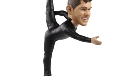 Jewish Olympian skates to bobblehead fandom