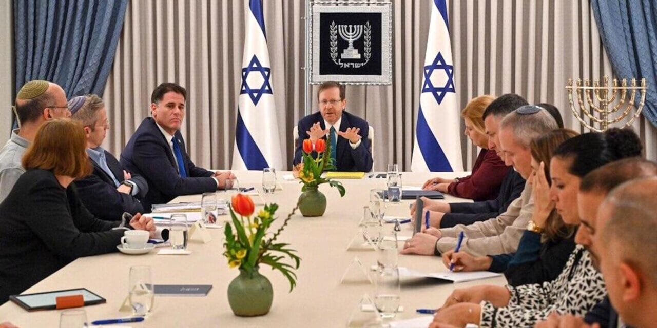 Herzog opens talks between parties to foster compromise on judicial reform