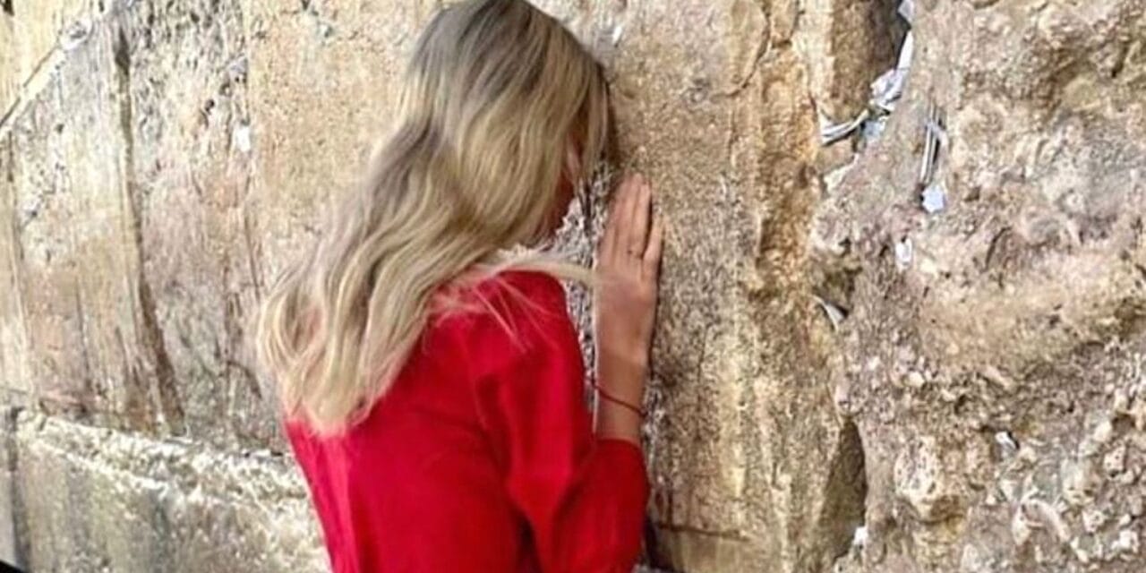 Ivanka Trump criticized on social media for Western Wall visit