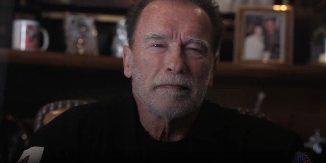 VIDEO: Arnold Schwarzenegger speaks out against hate