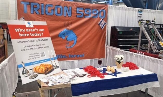 At competition, Israeli robots take a day of rest on Shabbat