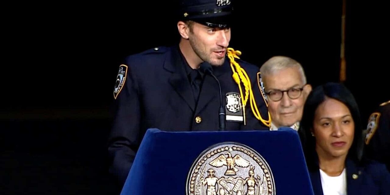 Orthodox valedictorian garners awards at NYPD Academy graduation