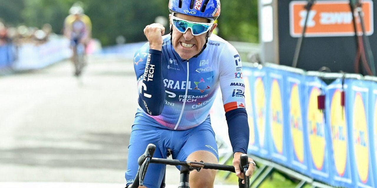 Sylvan Adams feted for world championship road cycling victory
