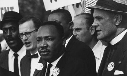 Keep marching toward the dream— The king of the free world