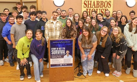 Oct. 7 NOVA music festival survivor shares story with students at UAlbany Shabbos House