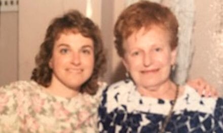 Was she there in spirit? Memory of favorite aunt…