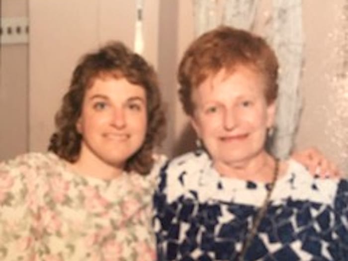 Was she there in spirit? Memory of favorite aunt…