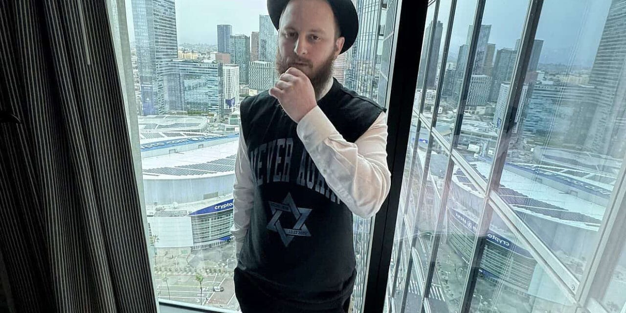 Chabad rabbi-rapper reaches top of the charts in Israel with ‘Red and Yellow’