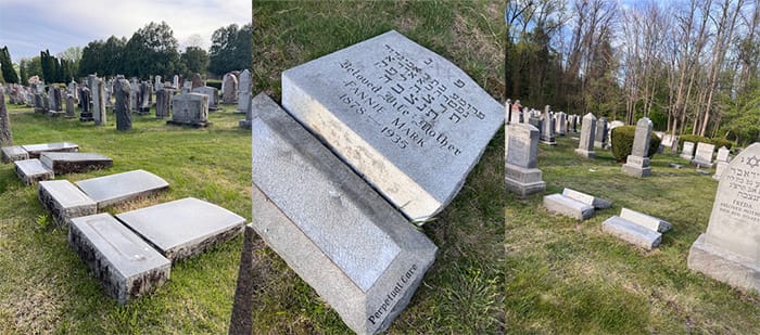 Jewish cemeteries in Rotterdam vandalized