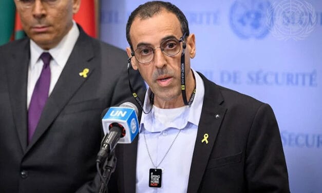 In Hamas tunnels, Eli Sharabi said kiddish every Friday night