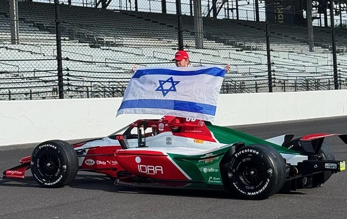 IndyCar driver born in Tel Aviv is just revving up